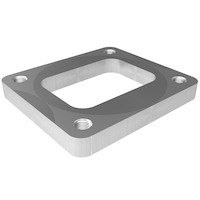 Proflow Turbocharger Inlet Flange, Stainless Steel, Natural, T4