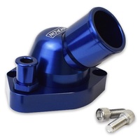 Proflow Water Neck Billet Aluminium Swivel Blue Anodised 45 Degree SB For Ford 289-351W PFETH-804BL