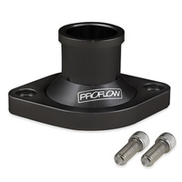 Proflow Water Neck Billet Aluminium Black Anodised Straight Up SB & BB Chrysler  PFETH-813BK
