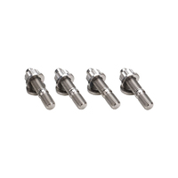 Proflow Turbocharger Stud Kit Grade 5 Titanium M10x1.25 50mm Length Set of 4 PFETI-TBSTUD