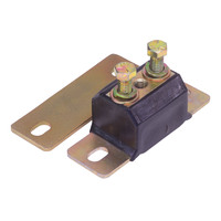 Proflow Transmission Mount Bushing Gold Iridited Black Polyurethane For Chev GM  PFETM001