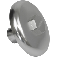 Proflow Oil Filter, Sandwich Block Off Plate, Aluminium M20 x 1.50 Silver