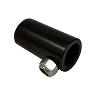 Proflow Steering Shaft Coupler Steel, 3/4in. -20 Spline To 3/4in. Round 2in. Non Flex