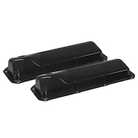 Proflow Valve Covers Steel Black Small Block For Ford 302 301C Pair PFEVC-520