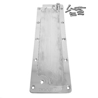 Proflow Engine Valley Cover LS2/LS3 DOD Delete Billet Aluminium Low Profile Polished PFEVC-800