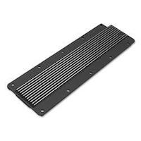 Proflow Engine Valley Cover LS2 LS3 Cast Aluminum Black Finned For Chev For Holden Each PFEVC-81046BK