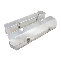 Proflow Valve Covers Fabricated Aluminium Billet Base For for Holden V8 Late VN-VT 304/308 Raw Finish Set PFEVC-911