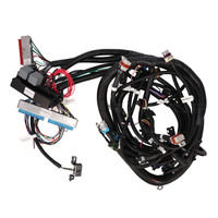 Proflow Wiring Harness LS T56 Manual Transmission Drive-By-Cable 3-pin MAFS LS1 O2 Sensors EV1 Injectors Each PFEWH1200
