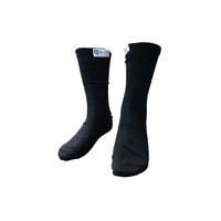 Proforce Fire Retardant Socks, SFI 3.3 & FIA Rated, Nomex, Black, Mens Medium, Pair