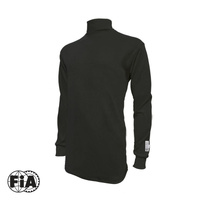 Proforce Fire Retardant Underwear Shirt Full Length Nomex Black SFI 3.3/5 FIA 8856-2000 Men's Small Each