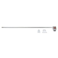 Proforce Window Net Mounting Kit, GM Button-Style, Round Bar, Steel, 27.5 in, Each