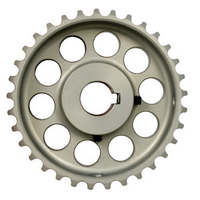 Peterson Lightweight HTD Oil Pump Pulley 37 Tooth, 1.020" Wide, 5/8" Bore 3/16" Keyway