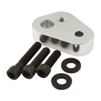 Peterson Dry Sump Oil Pump Mount Plates Suit Small Block Chevy, Left side mount, Drag Bearclaw left side pump
