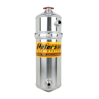 Peterson Sprint Car Dry Sump Oil Tank2 Gal (7.60 L), Dual Return