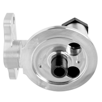 Peterson Billet Remote Filter Firewall Mount Suit for Ford 3/4" Filter With -10 AN Male Fittings