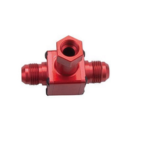 Peterson Inline Temp Port Assembly -10 AN Bulkhead With 5/8-18 Port