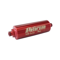 Peterson 400 Series Inline Oil Filter-10 Wiggins, 75 Micron Filter Without Bypass, 7" x 2.5"
