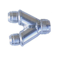 Peterson Aluminium Y Manifold -10 AN X -10 AN X -10 AN