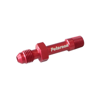 Peterson Oil Pressure Gauge Fitting Straight 1/8" NPT To -4 AN Male