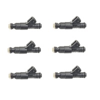 Fuel injector set for Ford Fairmont AU I Intech 4.0 6cyl Petrol 4sp Auto 4dr Wagon RWD 9/98-3/00