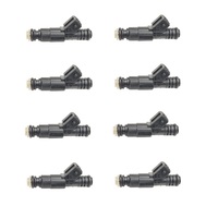 Fuel injector set for BMW 535i E39 M62TU B35 3.5 V8 Petrol 5sp Auto 4dr Sedan RWD 1/00-12/03