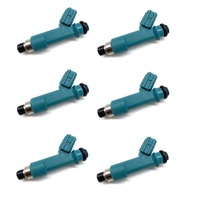 Fuel injector set for Lexus RX450h GYL15 2GR-FXE 3.5 V6 Petrol Electric Hybrid 1sp Auto CVT 4dr Wagon AWD 1/00-1/00