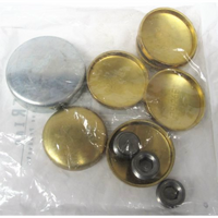 Pioneer Brass Welch Plug Kit Suit Big Block Chrysler 383-440 V8 PIPE-114-BR