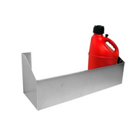 Pit Pal Aluminium Trailer 3 Fuel Jug Rack 34.5"L x 13"H x 12"W