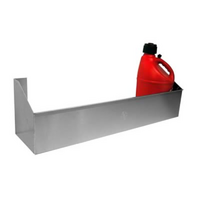 Pit Pal Aluminium Trailer 4 Fuel Jug Rack 46"L x 13"H x 12"W