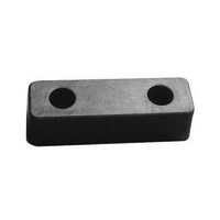 Pit Pal Rectangle Bumper 7-3/4" W x 2" H x 2-7/16" D