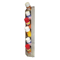 Pit Pal 6 Aerosol Can Vertical Storage Rack 30.25"H x 4"W x 5.25"D