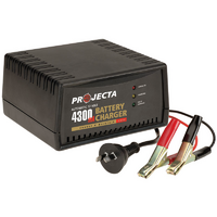 Projecta Battery Charger Automatic 12 Volt 4300mA Charge N' Maintain PJAC600