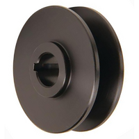 Powermaster Replacement Alternator Pulley Black 1V 2-5/8" O.D. x 3/8" With Nut