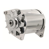Powermaster PowerGen Alternator for Ford 51-59 all & 60-64 V8 Offset Hinge Mount 75 Amp One Wire Internal Regulator