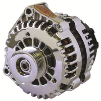 Powermaster GM Style AD Alternator 165 Amps 2 Pin VR 6-Groove Serpentine Pulley