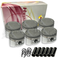 Hypatec Holden Commodore VL Turbo RB30 3.0-litre 6-cylinder pistons set stock
