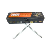 Crow Cams Replacement Pushrod Standard 8.423in. Length For Ford Cleveland +.015in. Set of 16 PR-414-16