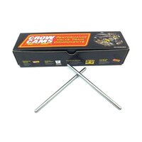 Crow Cams Superduty Pushrods .080in. Wall High Carbon Steel 6.30in. Length For Ford XR8 + .050in. Set of 16 PR-966-16