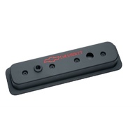 Proform Die Cast Valve Covers Black Crinkle Small Block Chev 1987-Later