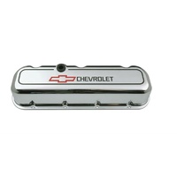 Proform Die Cast Valve Covers Chevrolet Logo Tall Style Chrome Big Block Chev