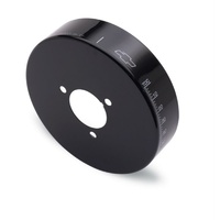 Proform Harmonic Balancer Cover Black 6-3/4" SB Chev Balancers PR141-727