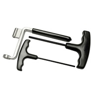 Proform Valve Lash Wrench Set 9/16" With 3/16" & 7/32" Hex T-Bar PR66780