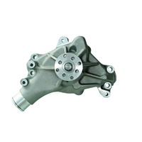 Proform High Flow Aluminum Water Pump Satin Finish SB Chev V8 Long Style PR67265
