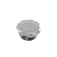 PRP Billet Filler Cap Kit With Bung (Steel) 2 1/2" Cap Clear Finish PRP7601