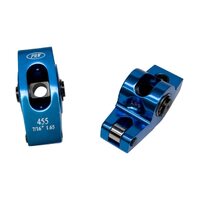 PRW Rocker Arms Pro Series Stud Mount Full Roller Aluminium Blue Anodised 1.65 Ratio 7/16 in. Stud For Holden V8 set of 16