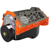 SB Chev 383 V8 Short Crate Motor 3.750" Stroke, 4.000" Bore, 1-Piece Main