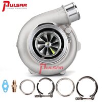 Pulsar Turbo Systems Turbocharger DBB Billet Comp. Wheel 0.82A/R T3 Inlet 3 in. V-Band Outlet 400-750 GTX3076R Gen2 Kit