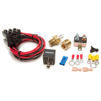 Painless Wiring Fan-Thom II Electric Fan Relay with Switch 195°F On/185°F Off
