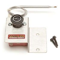 Painless Wiring Adjustable Thermostat Kit w/out Relay Temp range 32°F to 248°F