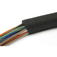Painless Wiring Classic Braid Self-Wrapping Split Braid, 1/2" I.D x 10ft Roll